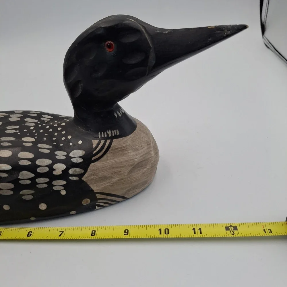 Heritage Mint Ltd Carved Wood Loon Decoy 13
